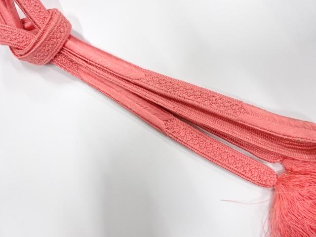 正絹　手組帯締め